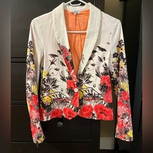 NWOT BUFFALO David Bitton Spring Floral Blazer, Size Small